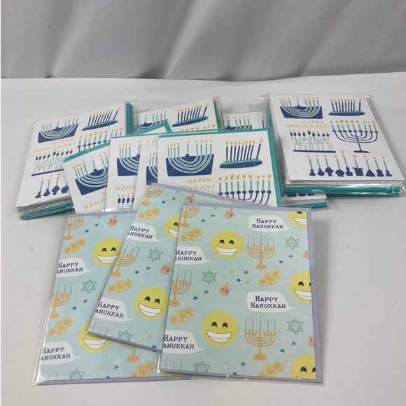 Nordstrom Greeting Cards Set of 31 Hanukkah - Picture 1 of 1